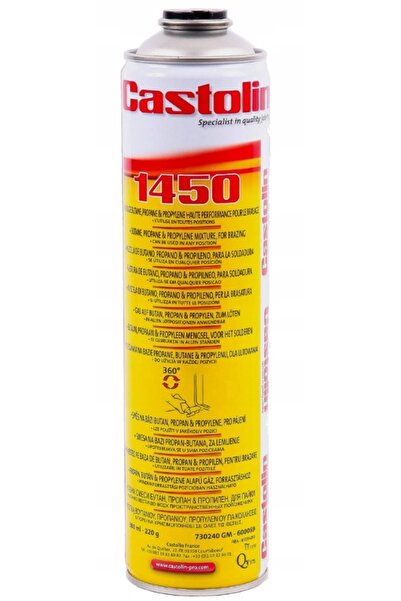 Castolin Arzător pe gaz 1450 PIEZO Set pentru lipire moale și dură