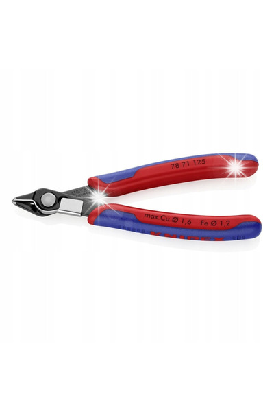 Knipex SZCZYPCE ELECTRONIC SUPER CLEȘTE 125 MM