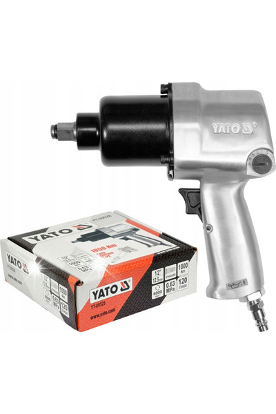 yato Cheie pneumatică de impact pentru roți 1/2 1000Nm Aluminiu