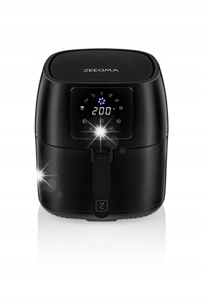 Zeegma Friteuză fără ulei Knapper Pro Black 1400W vas 4,5 litri