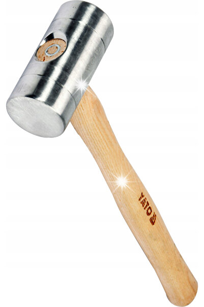yato CIOCAN DE ALUMINIU BLACHARSKI TRZONEK CU MÂNER DE LEMN 580g