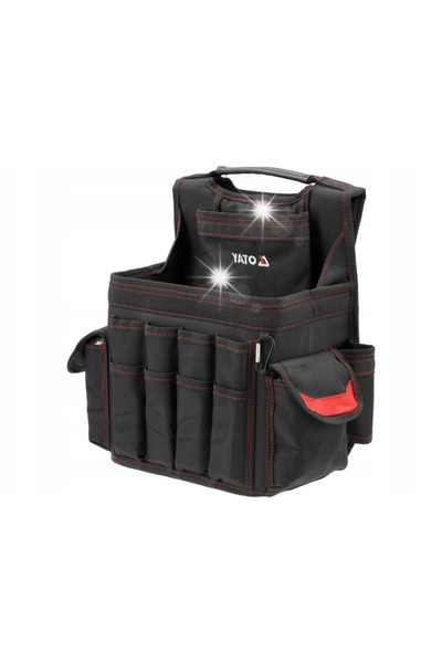 yato Geantă de scule SAKWA 24,3x17,8x30cm, deschisă, organizator pentru unelte