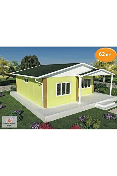 Saray prefabrik 62 m² prefabrik ev