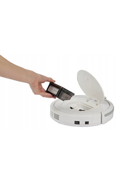 ProfiCare ROBOT ASPIRATOR AUTOMAT ALB SILENTIOS CU FILTRU HEPA 3 MODURI + TEL...