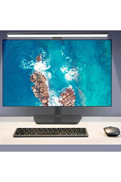 Mobesse Lampă LED pentru monitor de laptop, reglabilă, controlată prin atinge...
