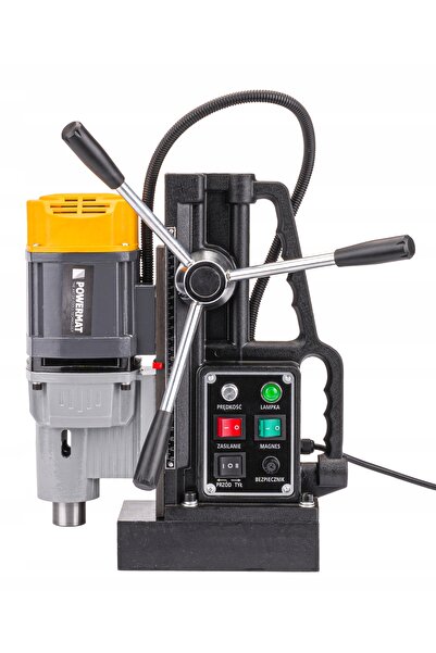 Powermat Mașină de găurit și filetat magnetică 2100W 50mm MT3 MT2