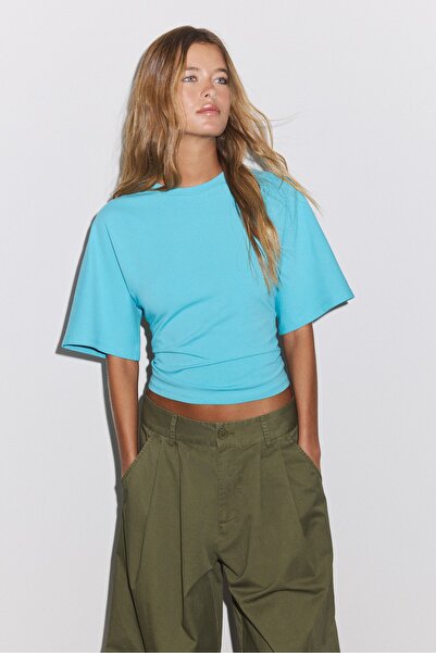 Stradivarius Japon kısa kollu t-shirt