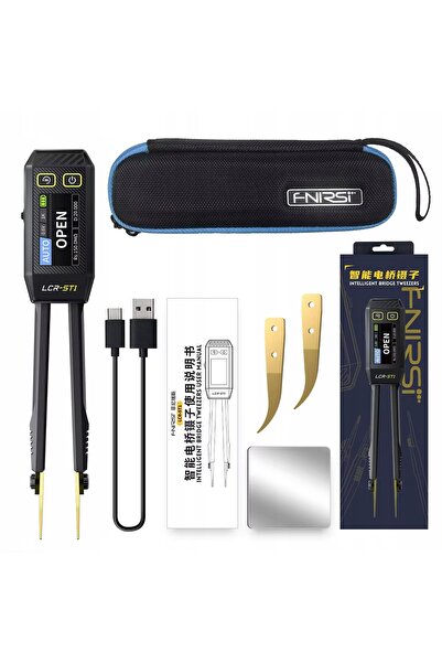 FNIRSI LCR-ST1 Mini Smart Tweezer, Tester tip pensetă LCR-ST1