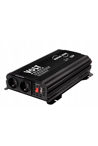 Volt Invertor auto sinusoidal pur polonez 12V 1500W 3000W USB AUTO