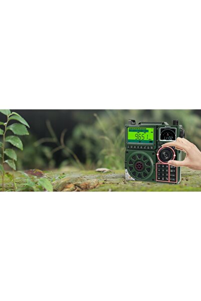 retekess Radio cu bandă completă TR113, Air SSB, Radio digital, Control prin ...
