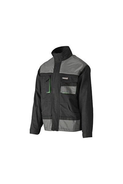 yato Jachetă de lucru Palea XL, bumbac, 8 buzunare, fermoar, ventilată, rezis...