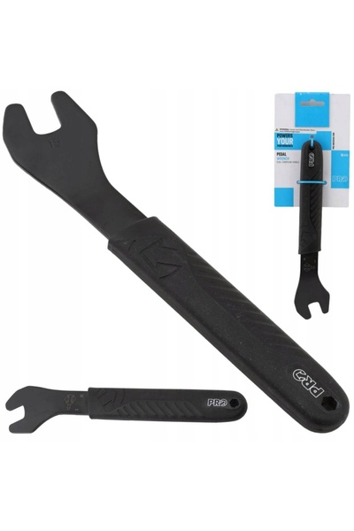 PRO Cheie pentru pedale de bicicletă de 15mm cu mâner ergonomic întărit