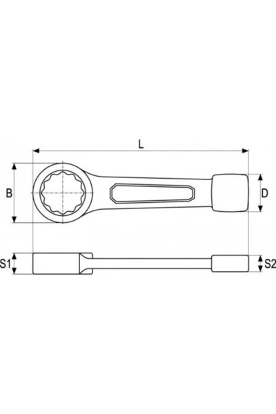 yato Cheie pentru fixare oculară YT-1608 46mm