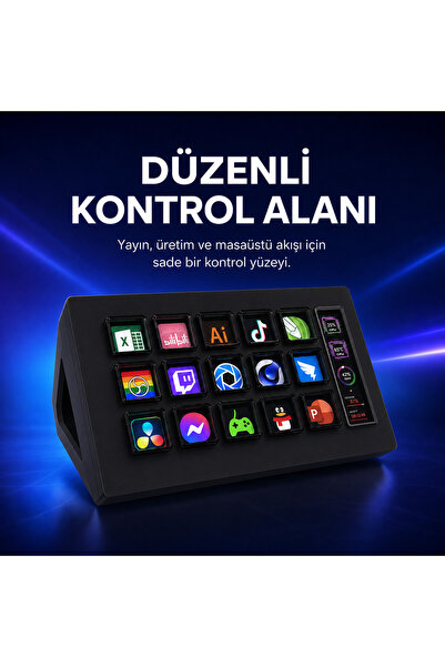 Exem Shop Stream Deck Siyah Renk