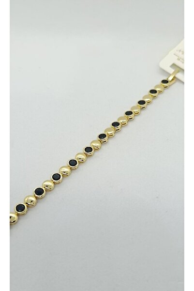 ndjewelry إكلات نوير سوار للرسغ (17+2 سم)
