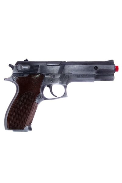 YUPY ® Pistol cu capse, metalic, multicolor, 14 cm