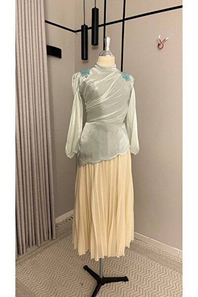 Sadeem Long Sleeve Midi Dress