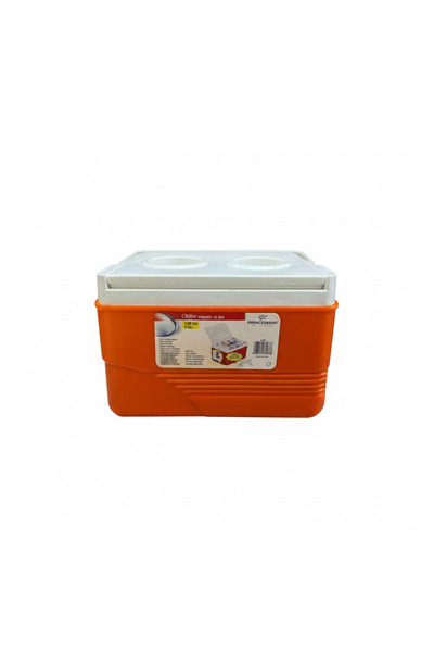PRINCEWARE Chiller Ice Box, 6 L, Orange, Standard Size for Travel, Party & Co...