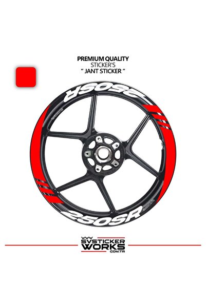 ARONA Cfmoto 250sr wide wheel rim decal sticker model 16-piece set - high qua...