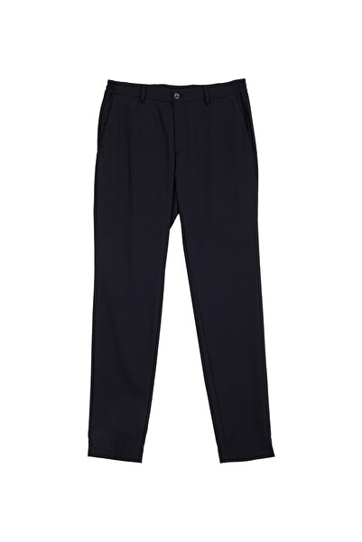 BROOKS BROTHERS Lacivert Erkek Slim Fit Pantolon BBSS26MPT013