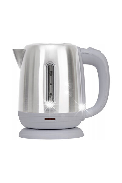 Camryn's Fierbător electric fără fir, metalic, 1,2L, 1630W, inox