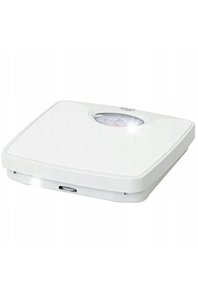 adler Cantar de baie analogic mecanic 130 kg alb