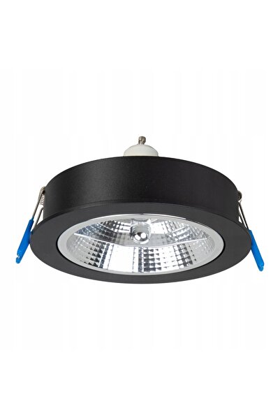 Milagros jewelry Corp de iluminat încastrat Redondo Negru 1xAR111 GU10