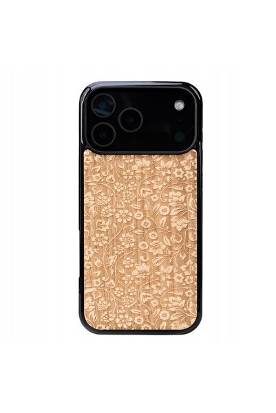 BewooDesign Husă din lemn Bewood pentru iPhone 17 Pro Max FLORI DE IARNĂ ANIEGRE