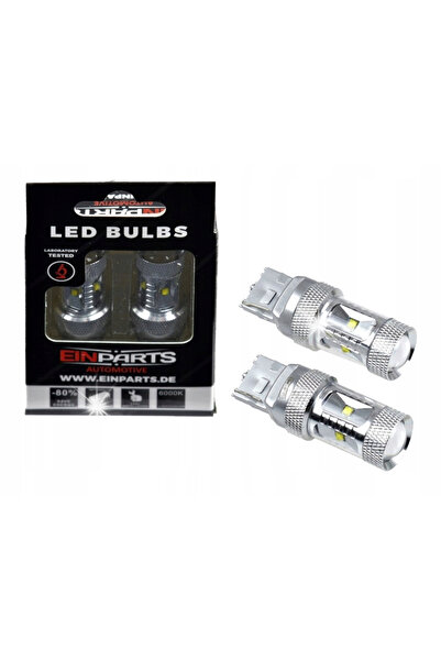 EinParts Automotive Bec LED W21W T20 COFANIA 7440 pentru marșarier, 1 buc.