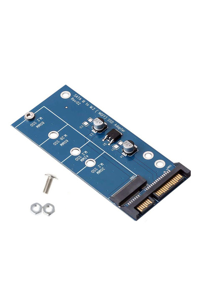 POWERTECH Μετατροπέας SATA 22 ακίδων σε M.2 SSD TOOL-0019, 2230/2242/2260/2280