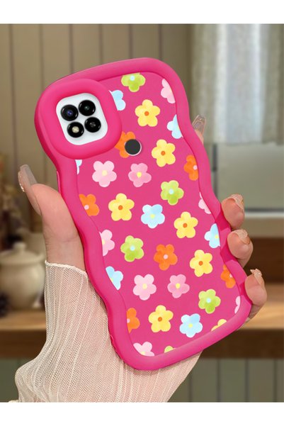 Hontinga حافظة متوافقة مع هاتف Redmi 9c، حافظة حماية للكاميرا من السيليكون ال...