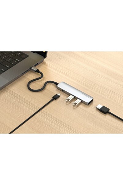 Satechi Hub ST-P4SS USB Tip C 3.2 Gen. 2, Pasiv