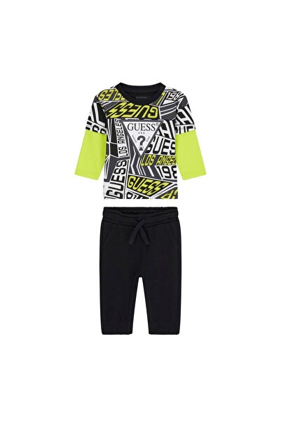 Guess Set bluză și pantaloni băieți I6RG00K8HM4 Multicolor