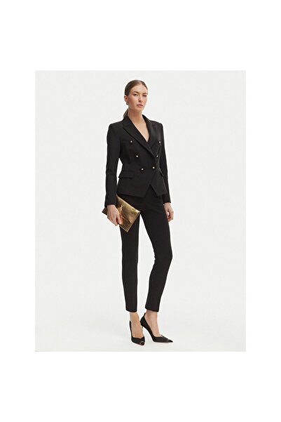 RINASCIMENTO Pantaloni de damă din material textil CFC0127865003 Negru
