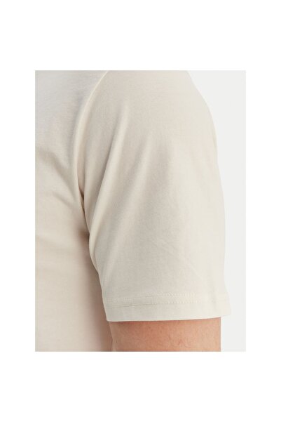 Napapijri Tricou bărbătesc NP0A4G5AN1A1 Crem