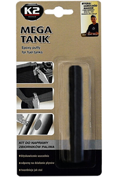 K2 MEGA TANK 28gr. - Adeziv tip plastelina pentru rezervoare din plastic