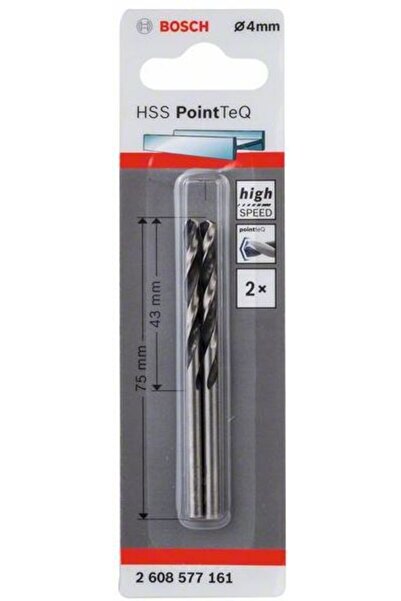 Bosch HSS PointTeQ twist drill 4.0 mm