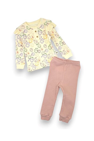 Egelite 100% قطن، 0-3-6-9-12 شهرًا، طقم أطفال بناتي رقيق موسمي مكون من قطعتين...