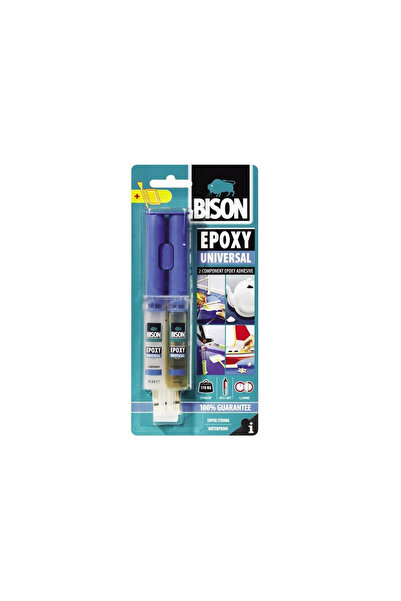 Bison Εποξειδική κόλλα γενικής χρήσης διμερούς σύνθεσης, 2 x 12ml