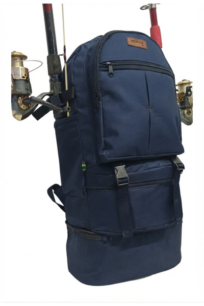 ROWAN ÇANTA Thermal Sub-Compartment, Navy Blue, Waterproof Fabric Camping, Fi...