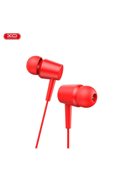 OEM XO - EP57 In-ear Handsfree με Βύσμα 3.5mm Κόκκινο