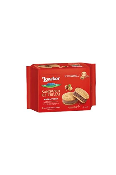 Loacker Ice Cream Sandwich Loacker Napoleitaner Hazelnut 264g