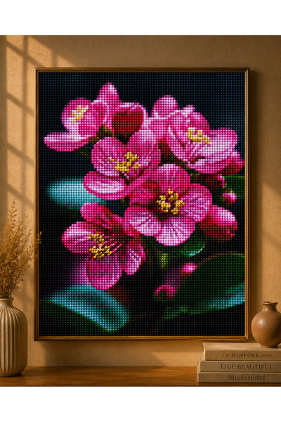 DNZt 5D Diamond Painting 50x40 cm Elmas Mozaik Boncuklu Taşlı Goblen Pano Tab...