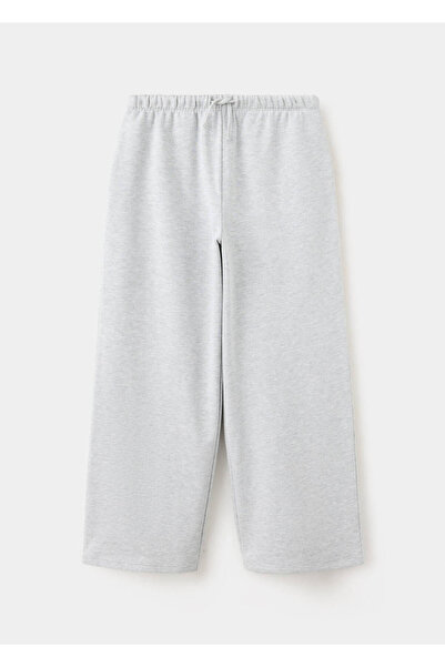 MANGO Kids Pamuklu palazzo joggerlar