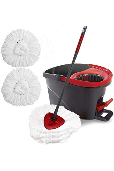 Generic Easy Wring Spin Mop & Bucket Set with Foot Pedal – 360° Rotating Micr...