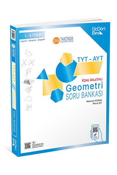 Üç Dört Beş Yayıncılık TYT Matematik-Geometri-Fizik-Kimya-Biyoloji Set 2026 Güncel