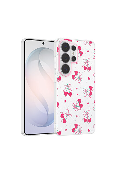 Nezih Case Samsung Galaxy S26 Ultra Uyumlu Yumuşak Silikon Şeffaf Tasarım Zar...
