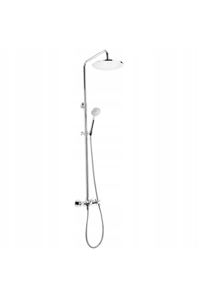 NO BRAND Set de duș suspendat DEANTE Temisto NAC04QT cu pluviometru Crom