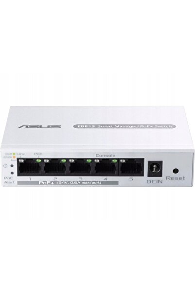 NO BRAND Switch ASUS ExpertWiFi EBP15 Gigabit Ethernet, 5 porturi, Funcție PoE+