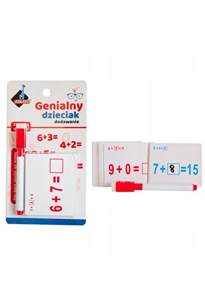 NO BRAND Jucărie educativă ASKATO Copil geniu Cuvinte cheie aritmetice Adunare
